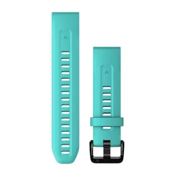 Garmin 20 mm silikonski pas za ure, Aqua, 010-13102-05