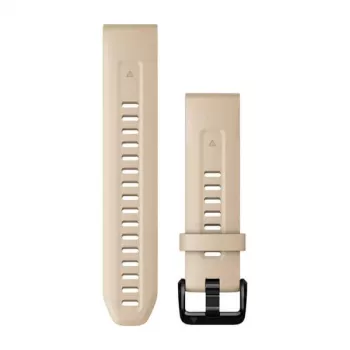 Silikonski pas za uro Garmin 20 mm, Limestone, 010-13102-08