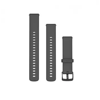 Garmin Quick Release 18 mm silikonski pas za ure, Gravel Grey, 010-13256-00