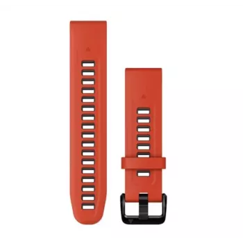 HAMA Garmin silikonski pas QuickFit 20mm Flame Red/Graphite 010-13279-04