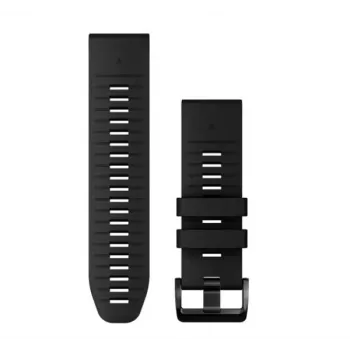 Garmin QuickFit 26 mm silikonski pas za ure, črn (010-13281-00)
