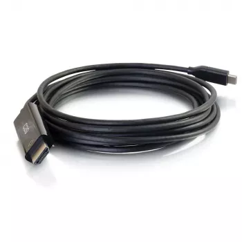 C2G adapter kabel USB-C na HDMI – 1,83 m – črn – 4K@60Hz – reverzibilni vtič USB-C