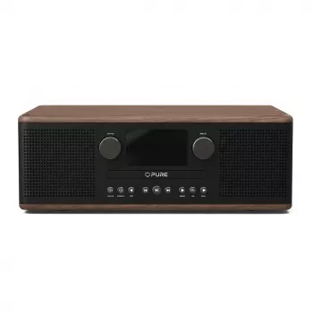 PURE ACOUSTICS Pure Classic C-D6 digitalni radio Coffee Black/Walnut EU/UK