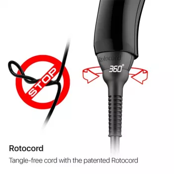 Valera Swiss Silent Jet 8700 D Rotocord Ionic sušilnik za lase - siv