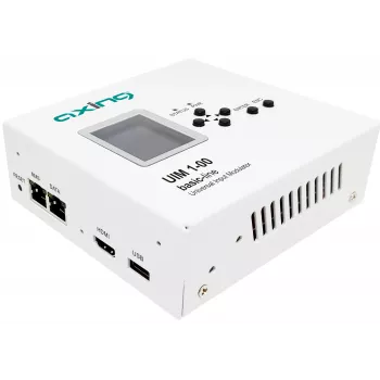 AXING UIM 1-00 univerzalni vhodni modulator HDMI CVBS YPbPr na RF DVB-T/C