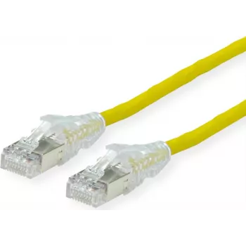 Dätwyler Cat.6A H AMP v2 patch kabel, rumen, 20 m, SFTP, LS0H, CU 7702 flex