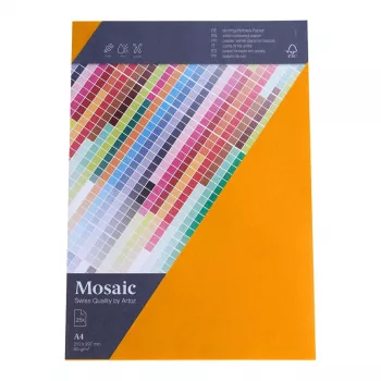 Artoz Papier pisemski papir Mosaic papaja A4 90 g/m² 25 listov