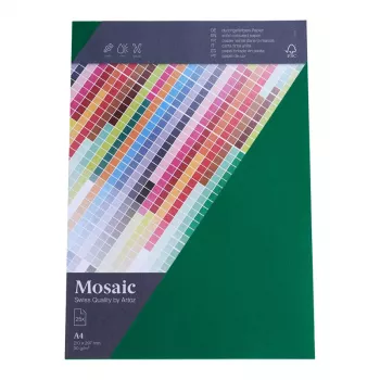 Artoz Papier Mosaic pisemski papir jelkovo zelen A4 90 g/m² 25 listov
