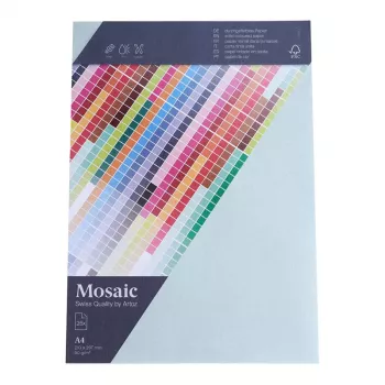 Artoz Papier Mosaic pisemski papir svetlo moder A4 90 g/m² 25 listov