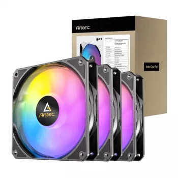 Antec P12 PWM ARGB bela ohišna ventilatorja, 3 kosi