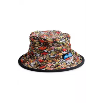 Kavu Fisherman's Chillba klobuk za sonce – Fish Line