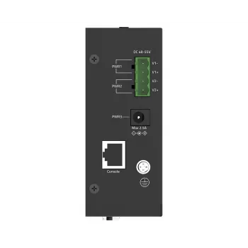 D-Link DIS-210G-12P pametno industrijsko gigabitno stikalo z 8 vrati PoE+ in 4 režami SFP