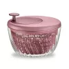 Guzzini Spin&Store ožemalnik za solato, Mauve Red, 4,5 L