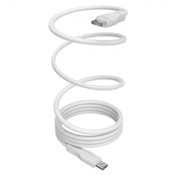 PURO ELEKTRIK magnetni kabel USB-C na USB-C 60W USB 3.2 (20 Gbit/s) 1m, bel