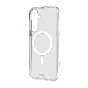 SBS Light Mag ovitek z MagSafe za Galaxy S25, prozoren