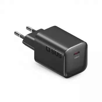 STEP BY STEP SBS 40W 1c črn stenski polnilnik USB-C