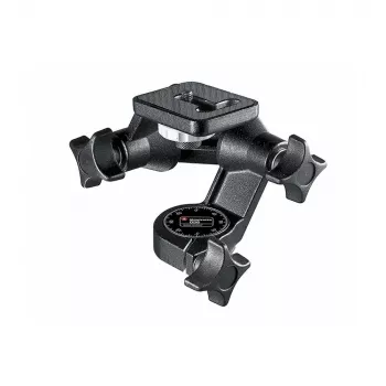 Manfrotto 3D Junior tritočkovna glava (črna, nosilnost 4 kg)