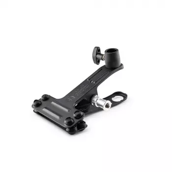 Manfrotto vzmetna spona - črna - odprtina čeljusti 55 mm - navoj 1/4 inch-20 & 3/8 inch-16