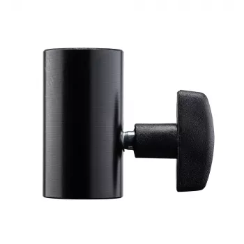 Manfrotto adapter 5/8 inch ženski na 25mm moški zatič - srebrn