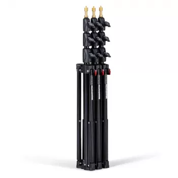 Manfrotto 1051BAC x 3 kompaktna stojala za luč komplet s torbo