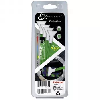 Visible Dust EZ komplet za čiščenje senzorja 1.6, zelen
