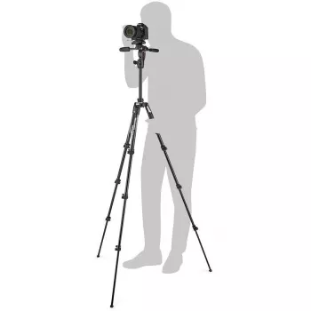 Manfrotto Befree 3 W Live Lever komplet stativa MKBFRLA4BK-3W