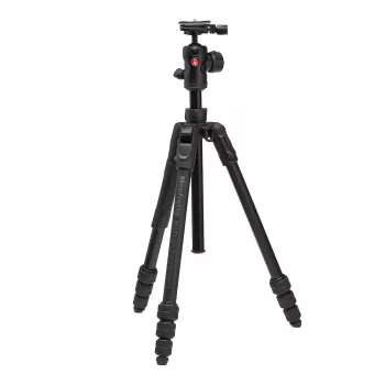 Manfrotto BEFREE Advanced Twist AS komplet trinožnika s kroglično glavo (aluminij, siva)