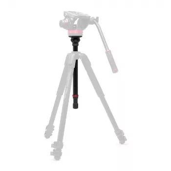 Video stojalo Manfrotto 055 Alu, črno, z glavo 502AH