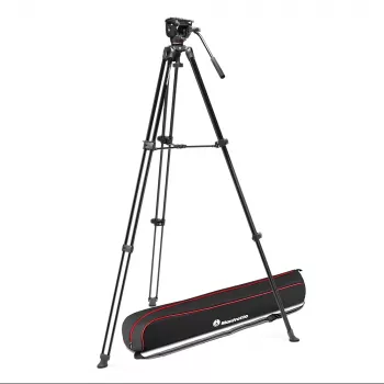Manfrotto MVT502AM komplet video stativa s tekočinsko glavo 500X