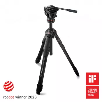 Manfrotto ONE aluminijast stativ s tekočinsko glavo 500X