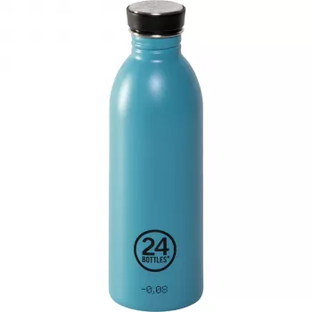 24Bottles Urban Bottle 500 ml Powder Blue nerjavno jeklo navojni pokrov