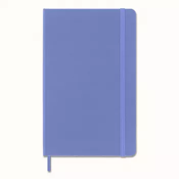 Moleskine Classic beležnica s trdimi platnicami A5, črtana, modra hortenzija, 240 strani
