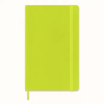 Moleskine Classic beležnica Large, črtana, mirta zelena, upogljive platnice A5