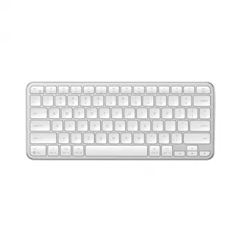 Satechi Slim EX1 Bluetooth tipkovnica za tri naprave s preklopom med načinom Mac/Windows (srebrna)