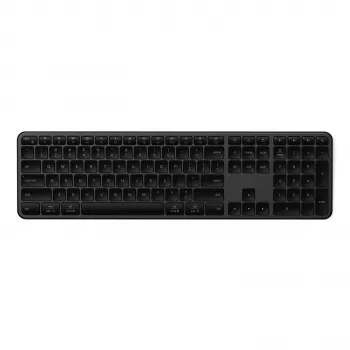 Satechi Slim EX3 brezžična Bluetooth tipkovnica za tri naprave s preklopom načina Mac/Windows (Space Gray)
