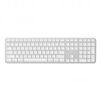 Satechi Slim EX3 brezžična Bluetooth tipkovnica za tri naprave s preklopom načina Mac/Windows (Space Gray)