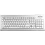 Seal Shield Silver Seal tipkovnica USB QWERTZ bela IP68 vodoodporna primerna za pomivalni stroj