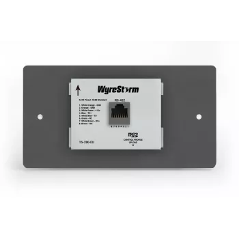 Wyrestorm TS-280-EU 2,8-palčni LCD zaslon na dotik - črn