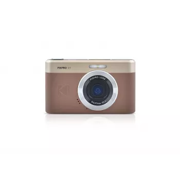 Kodak PixPro C1 digitalni fotoaparat rjav + 16GB pomnilniška kartica