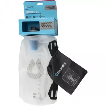 HydraPak Seeker 3L meh za vodo s filtrom, prozoren