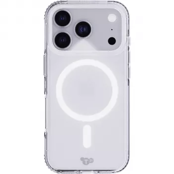 Tech21 EvoClear ovitek MagSafe za iPhone 17 Pro, prozoren – zaščita pred padci do 3,6m