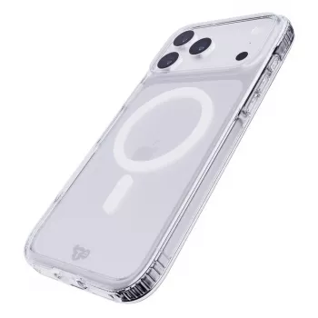 Tech21 EvoClear ovitek MagSafe za iPhone 17 Pro Max, prozoren, zaščita pred padci do 3,6m