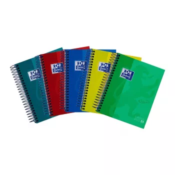 Oxford College Block European Book Touch A6 karirano 120 listov 90 g/m² Optik Paper