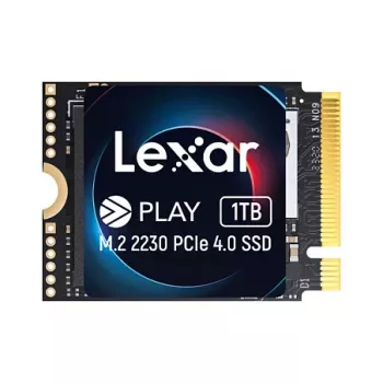 Lexar PLAY M2 2230 Gen4 PCIe 1TB NVMe SSD, 5200/4700 MB/s, LNMPLAY001T-RNNNG
