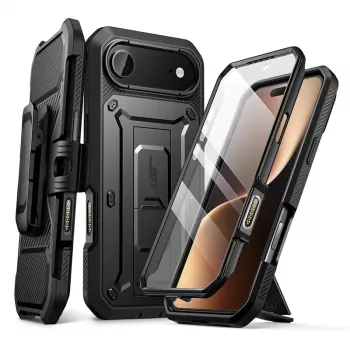 SUPCASE Unicorn Beetle Pro ovitek za iPhone Air, črn