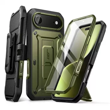 SUPCASE Unicorn Beetle PRO trden ovitek za Apple iPhone Air, temno zelen (Guldan)
