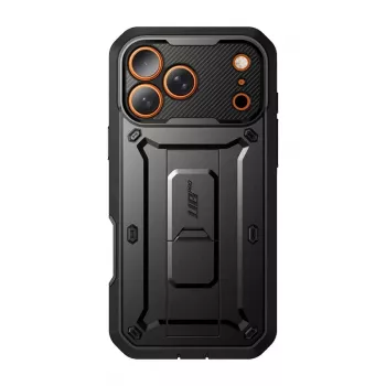 SUPCASE Unicorn Beetle Pro ovitek za iPhone 17 Pro Max, črn