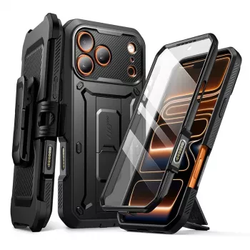 SUPCASE Unicorn Beetle Pro ovitek za iPhone 17 Pro Max, črn