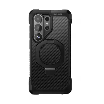 SUPCASE UB Grip Mag Magsafe ovitek za Samsung Galaxy S26 Ultra, aramidna vlakna, mat črn
