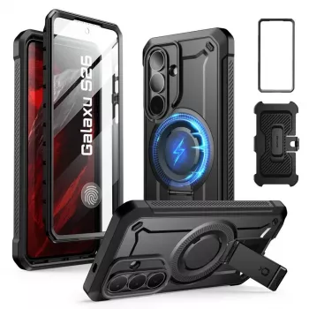Supcase Unicorn Beetle Pro Mag Magsafe 2-set Galaxy S26 črn